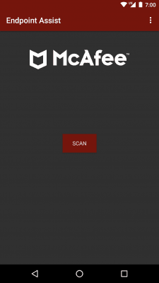 Capture d'écran de l'application McAfee Endpoint Assistant - #4