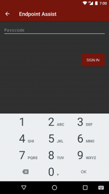 Capture d'écran de l'application McAfee Endpoint Assistant - #5