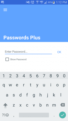 Capture d'écran de l'application Passwords Plus Password Mgr - #1