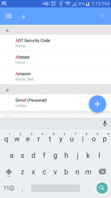 Capture d'écran de l'application Passwords Plus Password Mgr - #4