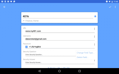 Capture d'écran de l'application Passwords Plus Password Mgr - #10