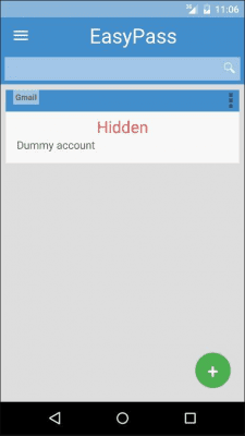 Capture d'écran de l'application EasyPass - #4