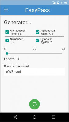Capture d'écran de l'application EasyPass - #6