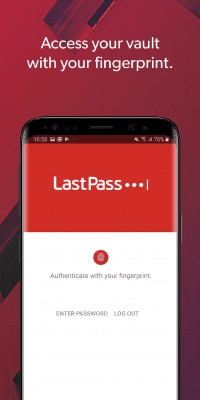 Capture d'écran de l'application LastPass Password Manager - #4