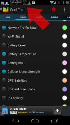 Capture d'écran de l'application Cool Tool - system stats - #1