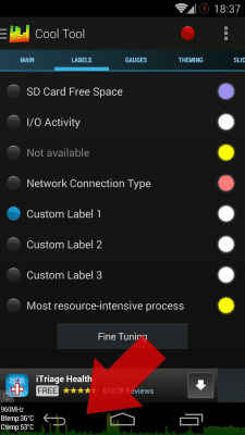 Capture d'écran de l'application Cool Tool - system stats - #6