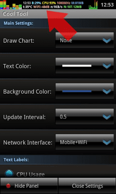 Capture d'écran de l'application Cool Tool - system stats - #8