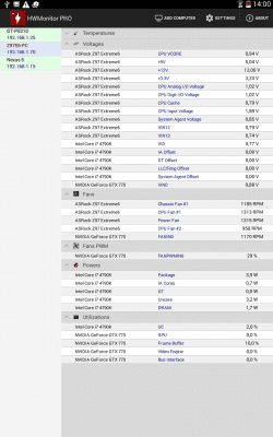 Capture d'écran de l'application HWMonitor PRO - #6
