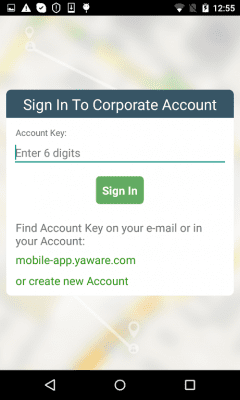 Capture d'écran de l'application Yaware.Mobile - #2