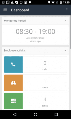 Capture d'écran de l'application Yaware.Mobile - #4