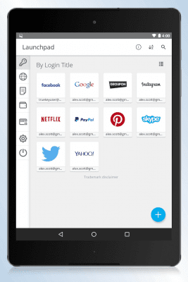 Capture d'écran de l'application True Key de McAfee - #5