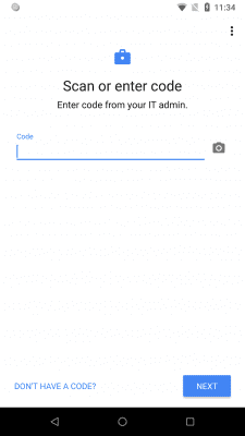Capture d'écran de l'application Android Device Policy - #2