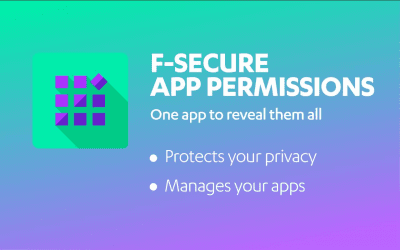 Capture d'écran de l'application F-Secure App Permissions - #1