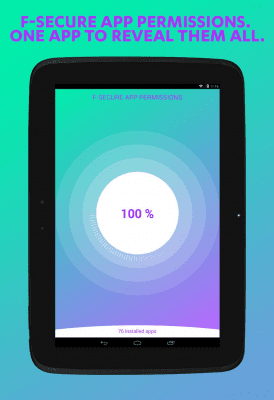 Capture d'écran de l'application F-Secure App Permissions - #9