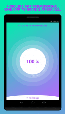 Capture d'écran de l'application F-Secure App Permissions - #10