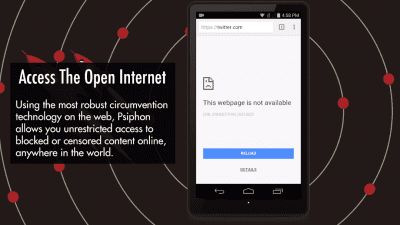 Capture d'écran de l'application Psiphon Pro - The Internet Freedom VPN - #2