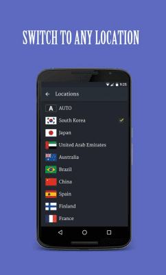 Capture d'écran de l'application Solo VPN - #5