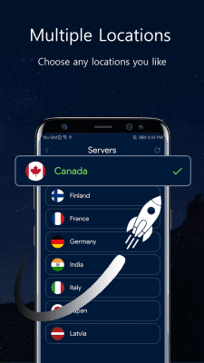 Capture d'écran de l'application OD VPN - #3
