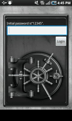 Capture d'écran de l'application Confidentialité du coffre-fort - #4