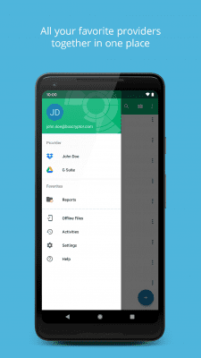 Capture d'écran de l'application Boxcryptor - #3