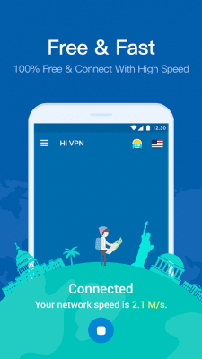 Capture d'écran de l'application Hi VPN - #2