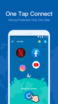 Capture d'écran de l'application Hi VPN - #4