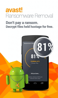 Capture d'écran de l'application Avast Ransomware Removal - #1