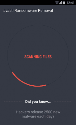 Capture d'écran de l'application Avast Ransomware Removal - #3