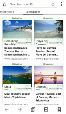 Capture d'écran de l'application ASUS Browser - #4