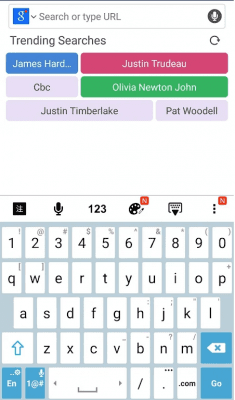 Capture d'écran de l'application ASUS Browser - #5