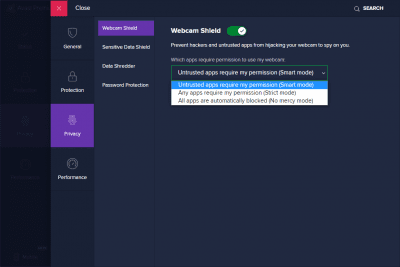 Capture d'écran de l'application Avast Internet Security - #4