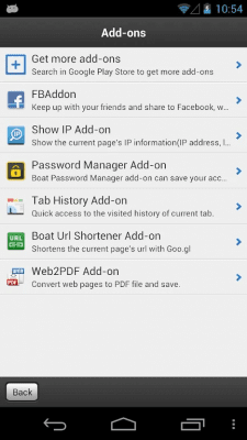 Capture d'écran de l'application Boat Browser - #6
