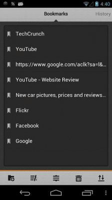 Capture d'écran de l'application Boat Browser - #8