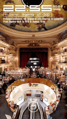 Capture d'écran de l'application Hi,World! - #3