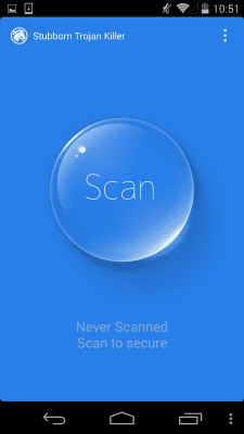 Capture d'écran de l'application Stubborn Trojan Killer - #1