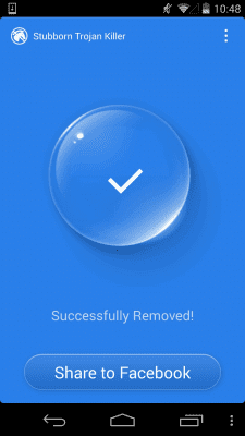 Capture d'écran de l'application Stubborn Trojan Killer - #6