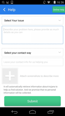 Capture d'écran de l'application Stubborn Trojan Killer - #8