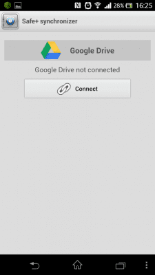 Capture d'écran de l'application Coffre-fort + synchroniseur - #3
