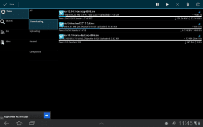 Capture d'écran de l'application aDownloader - torrent download - #6