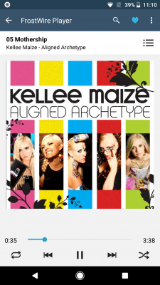 Capture d'écran de l'application FrostWire: Torrent Downloader & Music Player - #5