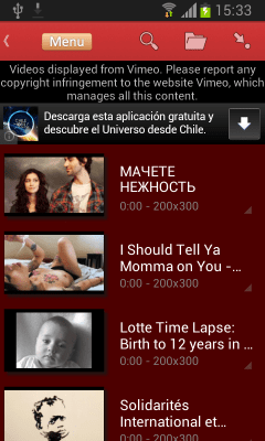 Capture d'écran de l'application GrabTube Video fast download - #1