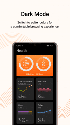 Capture d'écran de l'application Huawei Health - #3