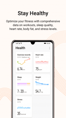 Capture d'écran de l'application Huawei Health - #4