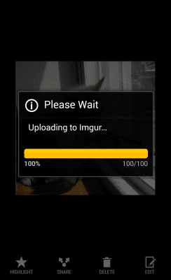 Capture d'écran de l'application Uploader for Imgur - #2
