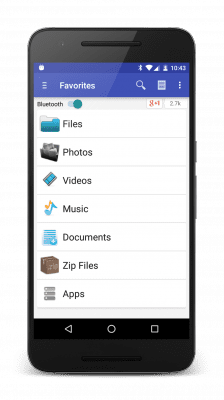 Capture d'écran de l'application Bluetooth File Share - #1