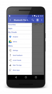 Capture d'écran de l'application Bluetooth File Share - #2