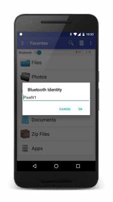 Capture d'écran de l'application Bluetooth File Share - #7