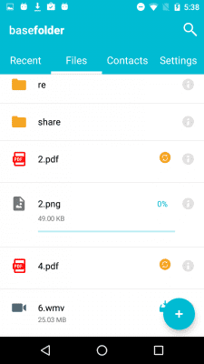 Capture d'écran de l'application basefolder - #4