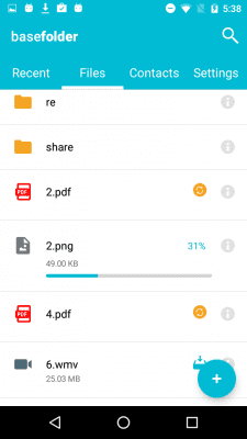 Capture d'écran de l'application basefolder - #5