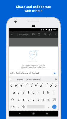 Capture d'écran de l'application BOX - #4